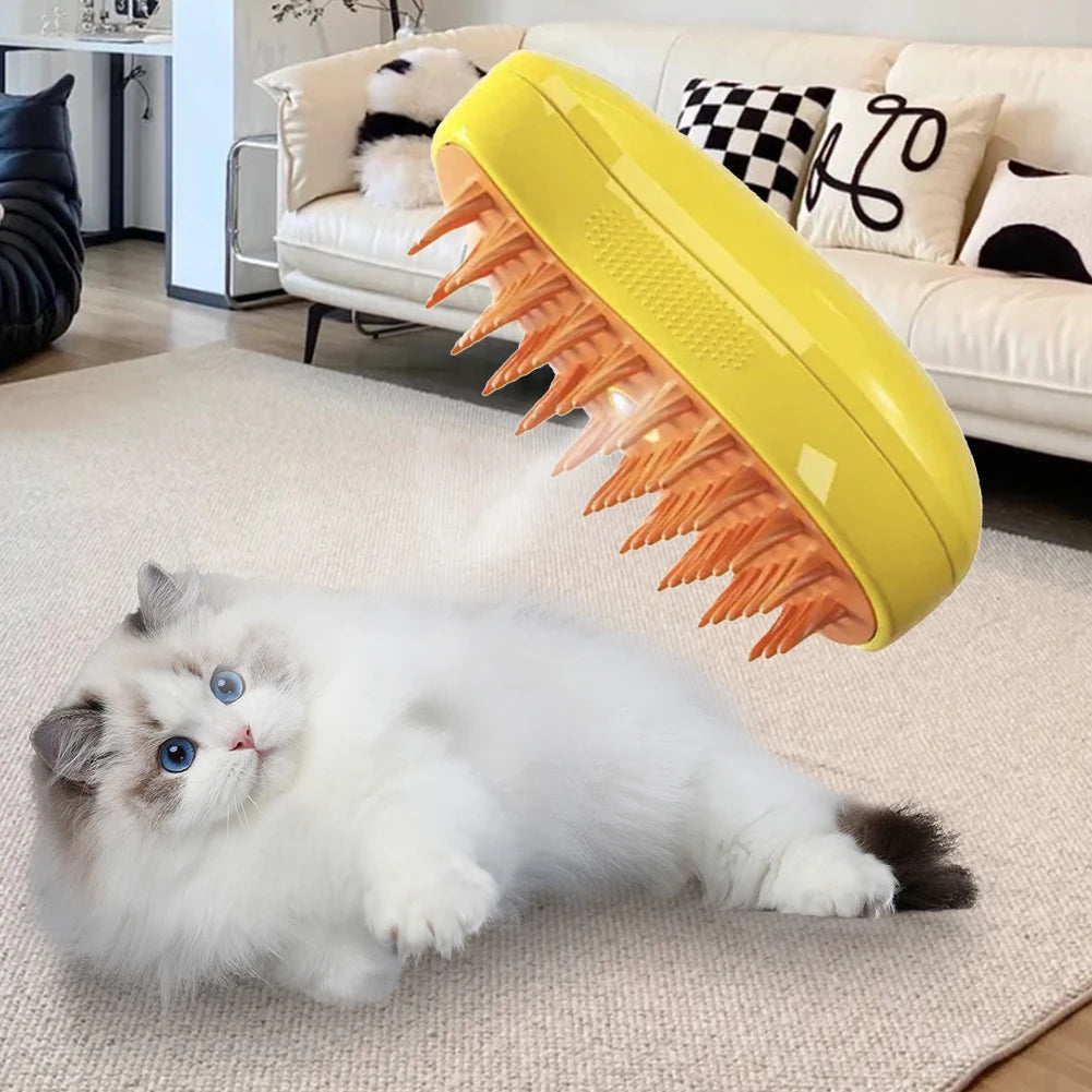 Electric Pet Grooming Brush