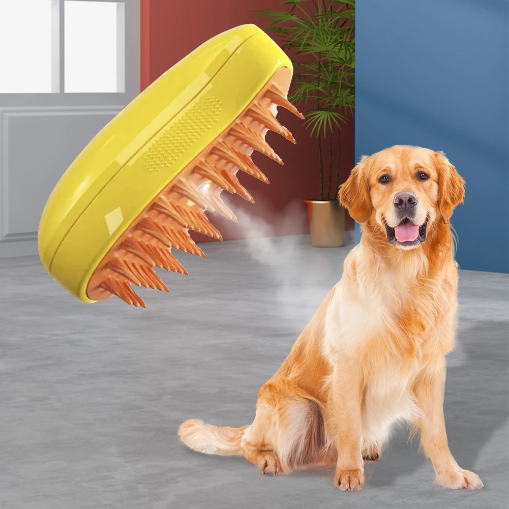 Electric Pet Grooming Brush