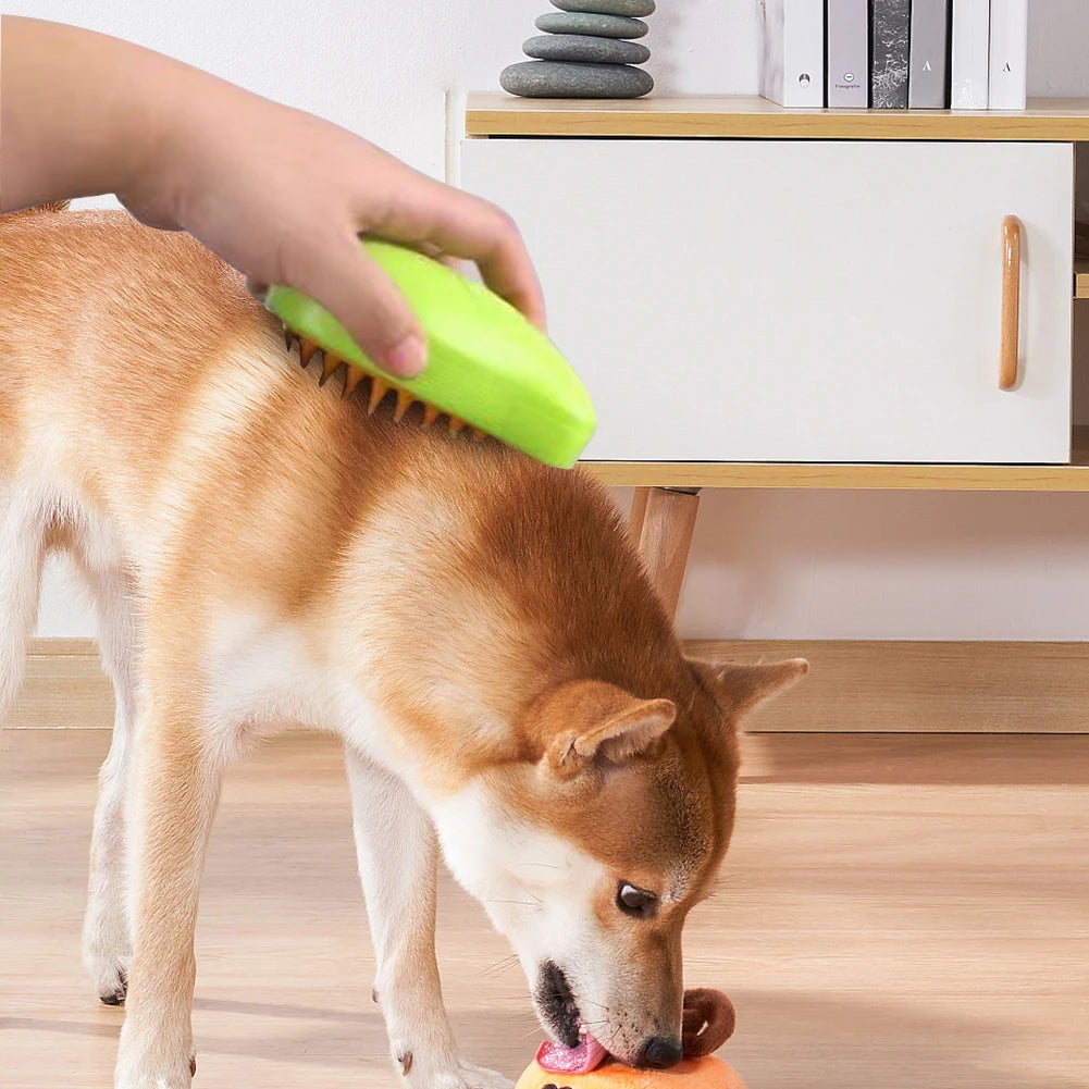 Electric Pet Grooming Brush